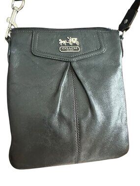 Coach Madison Leather Crossbody   Color: Black No: G0969-43429